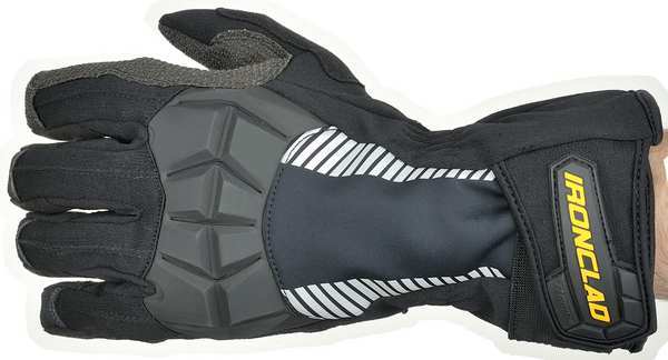 Cold Protection Impact-Resistant Gloves, Insulated Lining, L