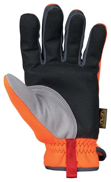 Hi-Vis Mechanics Gloves, S, Yellow, Anatomically Designed Two-Piece Palm, Trekdry(R)