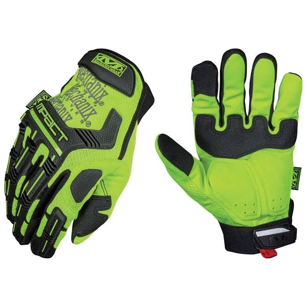 M-Pact XD Impact Gloves, S, Hi-Vis Yellow, PR