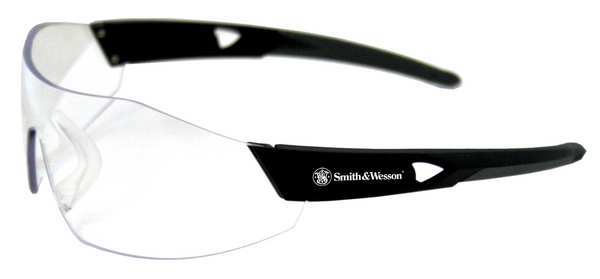 Safety Glasses, Wraparound Clear Polycarbonate Lens, Anti-Fog, Scratch-Resistant