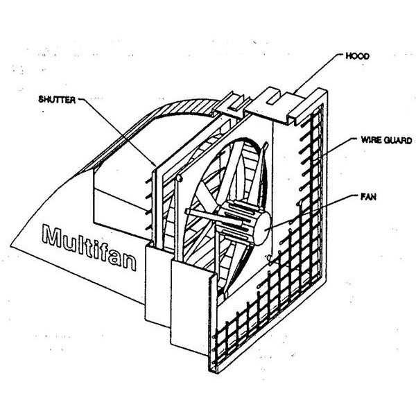 Corrosion-Resistant Industrial Fan 50