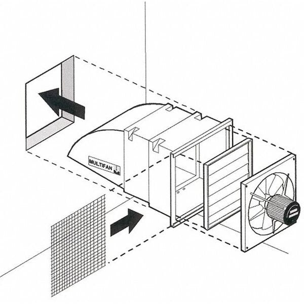 Corrosion-Resistant Industrial Fan 50