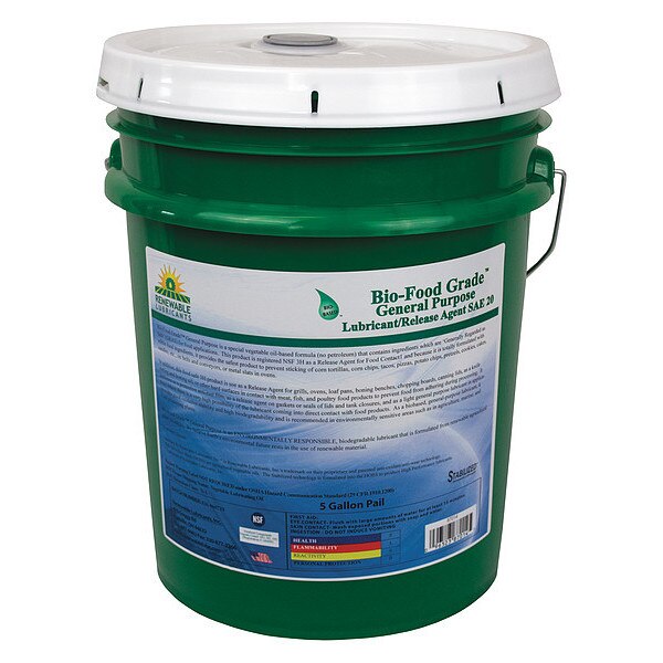 Bio-Based Food Grade Release Agent, 5 gal.