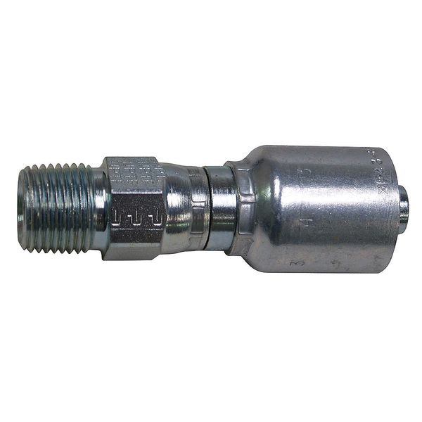 Fitting, Male NPT Swivel, Straight, 1/2
