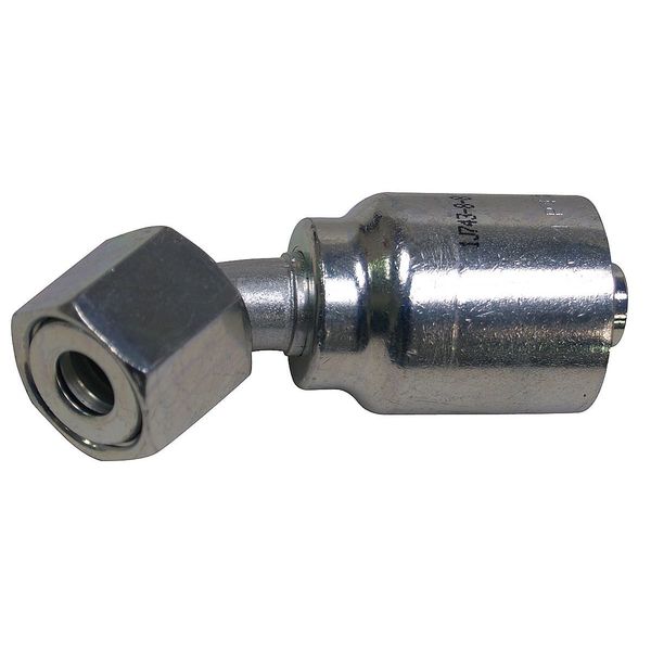 Hose Fitting, Female ORS, Elbow, Hose 1/2