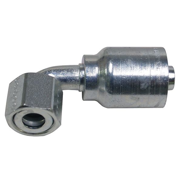 Hose Fitting, Female ORS, 90 Elbow, Hose 1