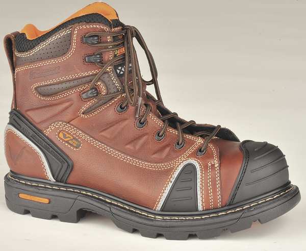 Work Boots, Composite Toe, 6In, 9W, PR