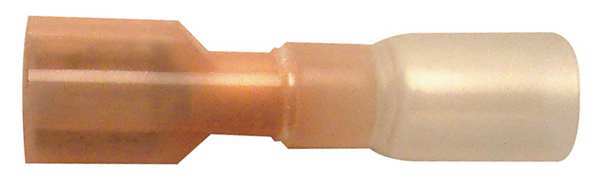 Male Disconnect, Red, 22-18AWG, PK10