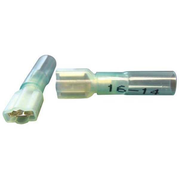 Female Disconnect, Blue, 16-14AWG, PK10