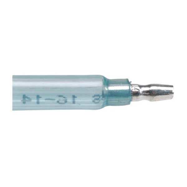 Male Bullet Disconnect, Blu, 16-14AWG, PK10