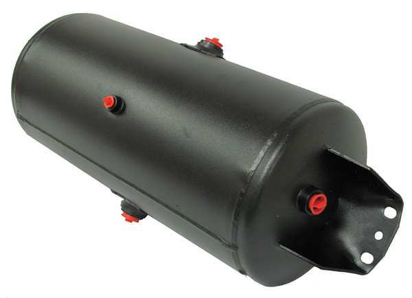 Air Tank, Black Powder Coat, 125 psi