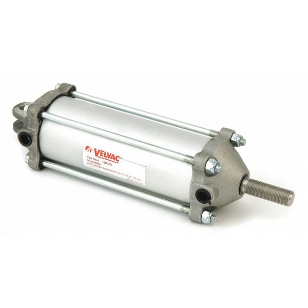 Air Cylinder, 2 1/2 in Bore, 6 in Stroke, Double Acting