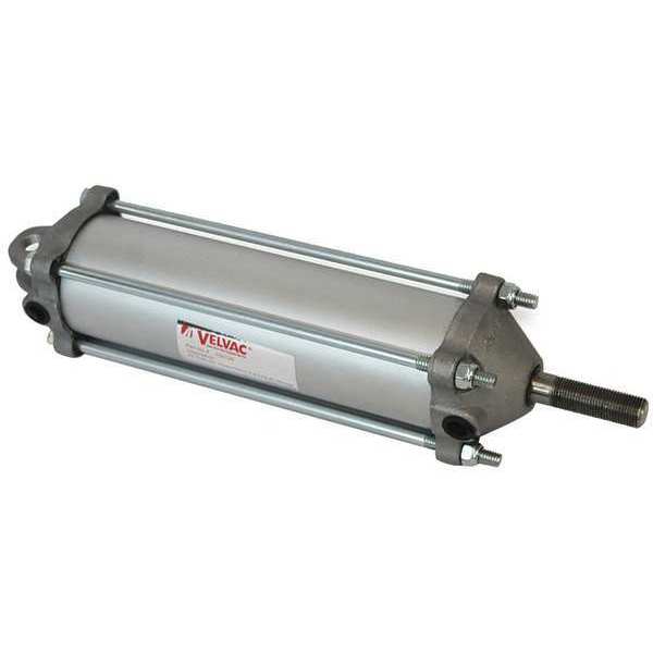 Air Cylinder, 2 1/2 in Bore, 6 in Stroke, Single Acting