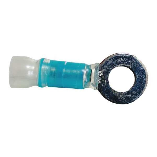 16-14 AWG Heat-Shrink Ring Terminal 1/4