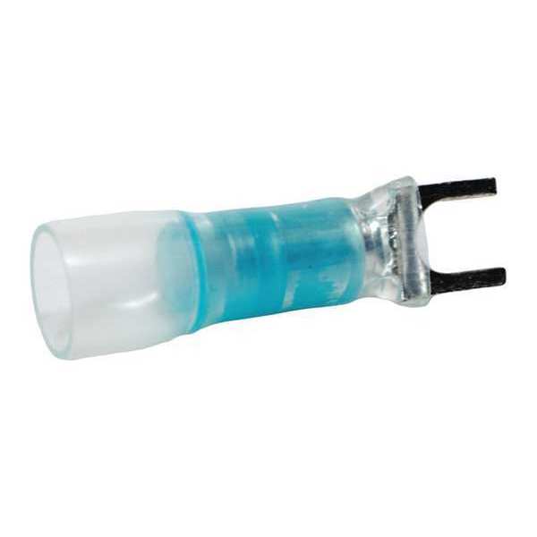 16-14 AWG Heat-Shrink Fork Terminal #10 Stud PK10