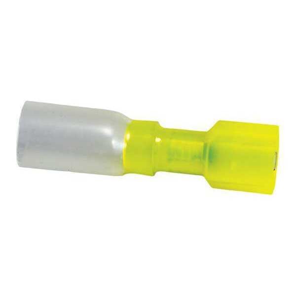 Male Disconnect, Yellow, 12-10AWG, PK10