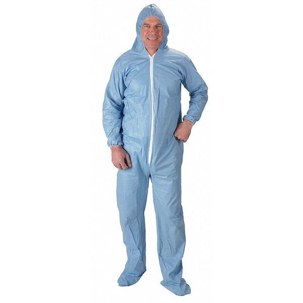L, Blue, Zipper