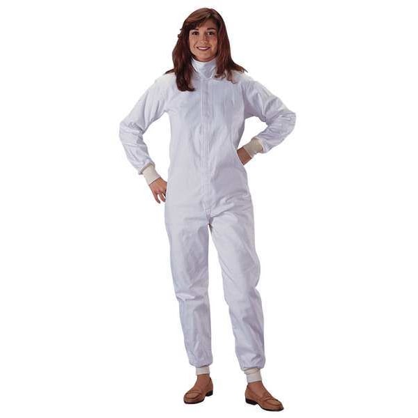 Lab Coverall, Chest Sz 42, 36x29, White