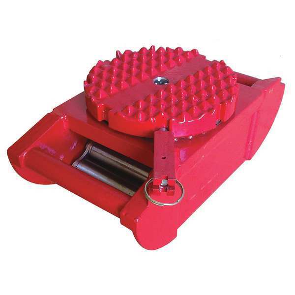 Equipment Roller, Swivel, 8,000 lb. Cap, Swivel