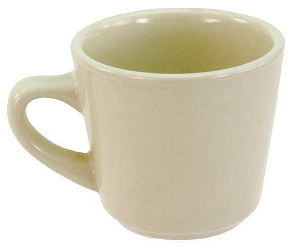 Bone White Dover Narrow Rim Cup 7 oz., Pk36