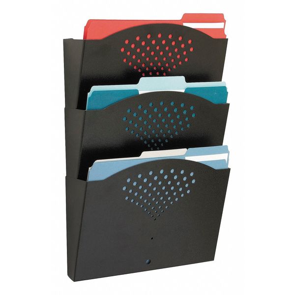Letter Size Wall Rack, 3, Comp