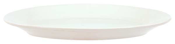Platter, 11-1/2 x 8-1/2 In., Alp Wht, PK24