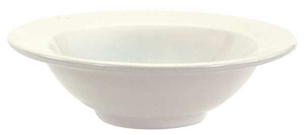 Rimmed Bowl, 16 oz., Ceramic Bright White PK36
