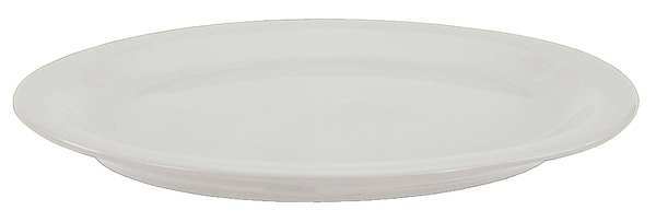 Platter, 11-1/2x9-5/8 In, Alp Wht, PK24