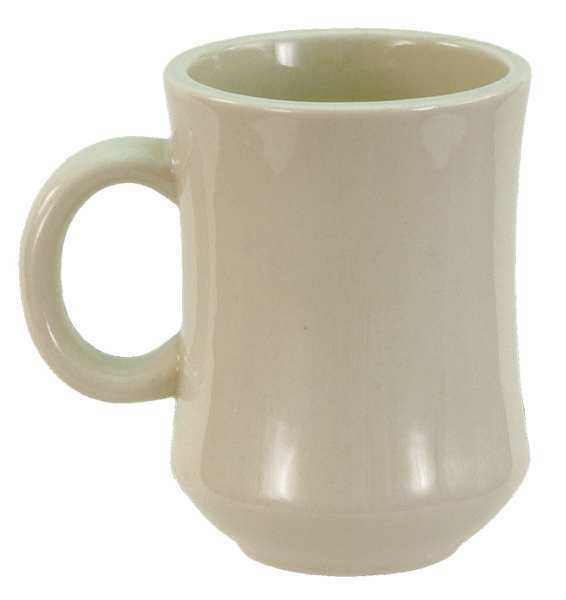 Bone White Dover Narrow Rim Mug 7-1/2 oz., Pk36