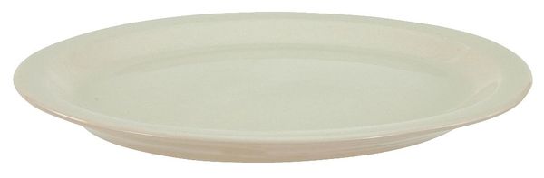Platter, 9-3/8 x 8 In., Bone White, PK24