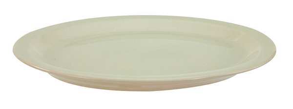 Platter, 11-1/2x9-3/8 In, Bone Wht, PK24