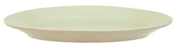 Platter, 11-1/2x8-1/4 In, Bone Wht, PK24