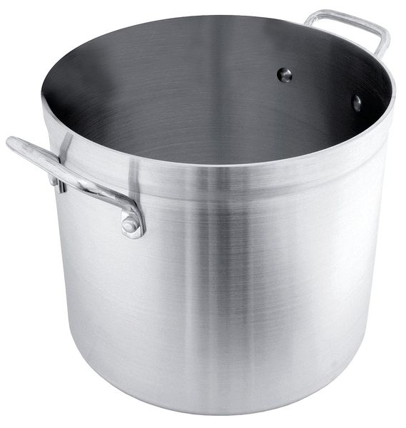 Heavy Duty Stock Pot, 60 qt, Aluminum