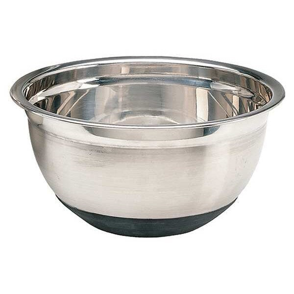 Mixing Bowl, Stainless Steel, 3 qt.