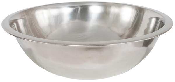 Mixing Bowl, Stainless Steel, 5 qt.