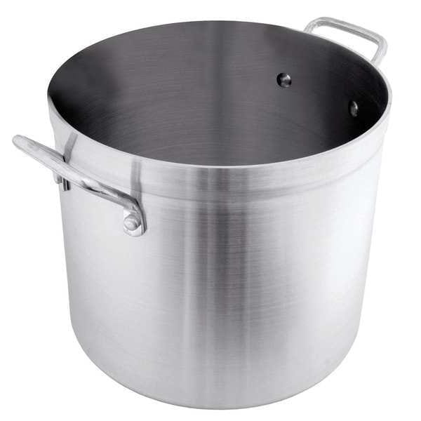 Stock Pot, 80 qt, Aluminum