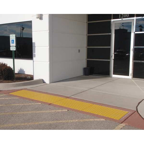 ADA Pad, Yellow, 4 ft. x 2 ft.