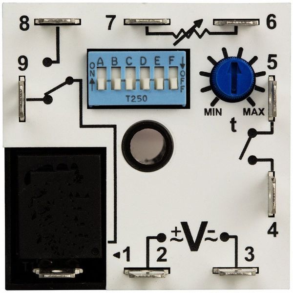 Encapsulatd Timer Rlay, 10A, Relay, Surface