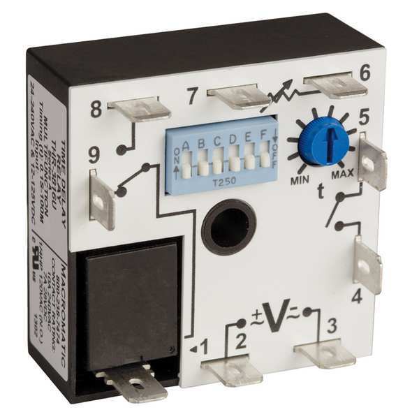 Encapsulatd Timer Rlay, 10A, Relay, Surface
