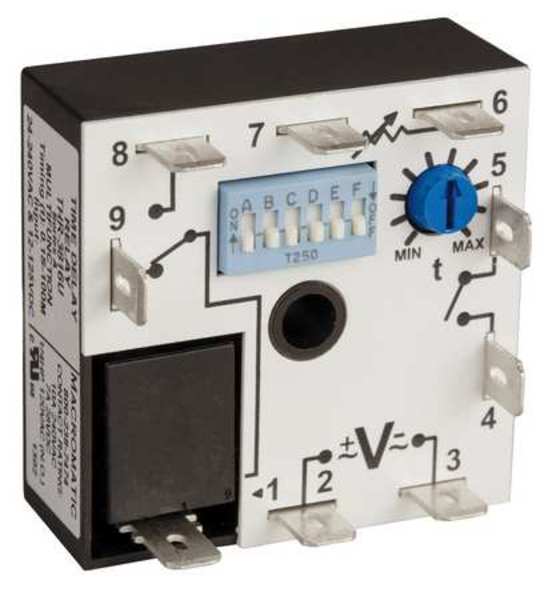 Encapsulatd Timr Rlay, 10A, Relay, 0.1 sec.