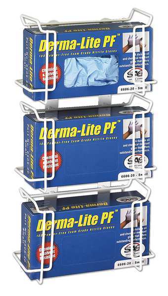 Triple Wall Mount Wire Glove Box Dispenser