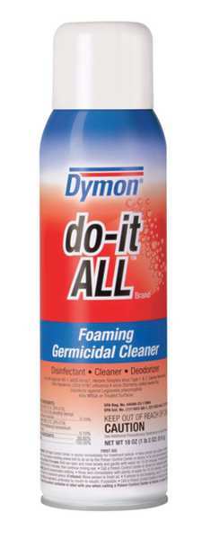 Cleaner and Disinfectant, 20 oz. Aerosol Can, Lemon
