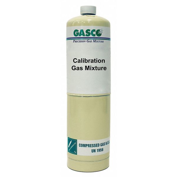 Calibration gas, Nitrogen, Oxygen, 17 L, CGA 600 Connection, +/-5% Accuracy, 240 psi Max. Pressure