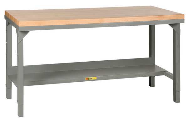 Bolted Workbenches, Butcher Block, 48