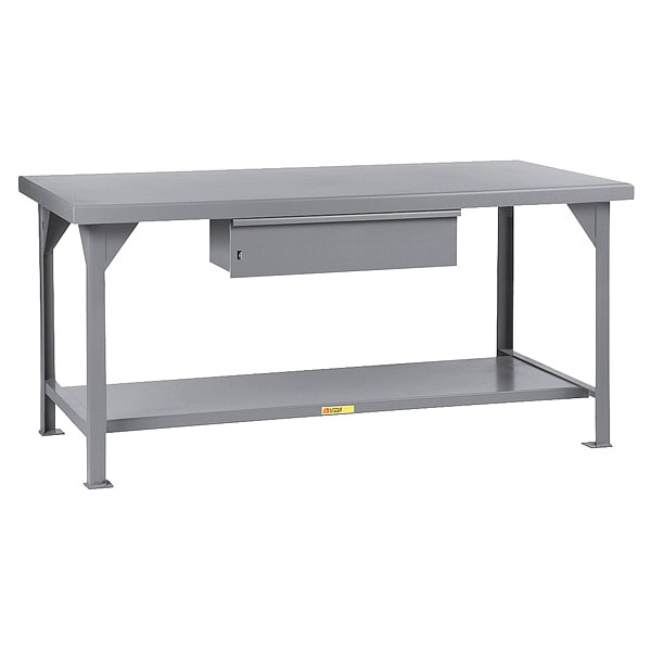 Heavy-Duty Work Bench, Steel, 84