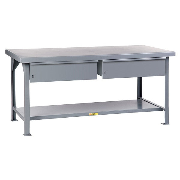 Heavy-Duty Work Bench, Steel, 72