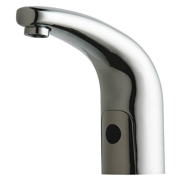 Electronic Sensor Single Hole Mount, 1 Hole Hytronic Traditional Sink Faucet W/ Dual, Chrome plated
