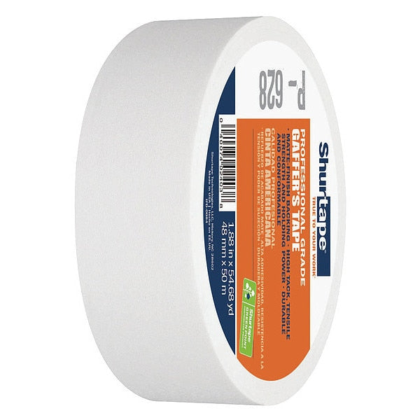 Gaffers Tape, 50m x 48mm, White, PK24