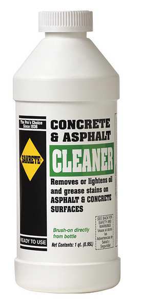 Cleaner, Concrete and Asphalt, 1 qt.