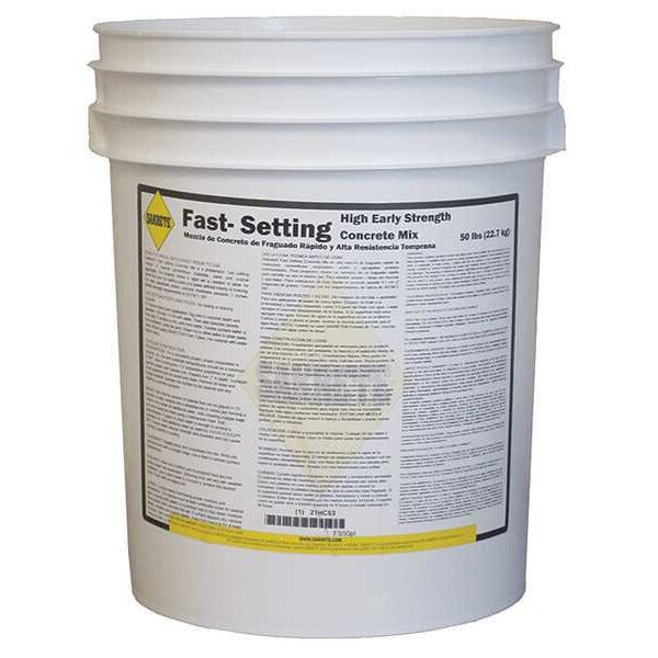 50 lb. Gray Fast Setting Concrete Mix